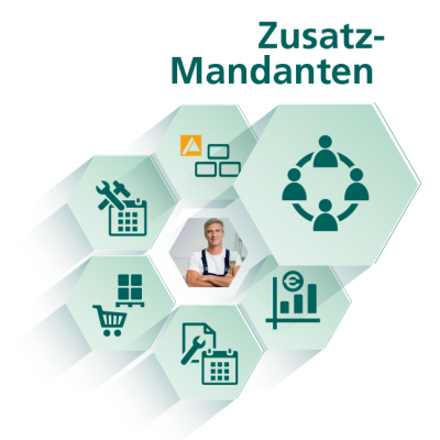 Zusatzmandanten - Modul für Handwerksbüro PS - WEKA Bausoftware