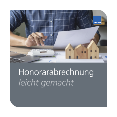 Honorarabrechnung leicht gemacht - WEKA Bausoftware
