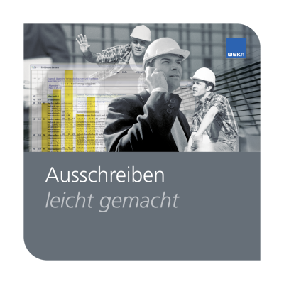 Ausschreiben leicht gemacht WEKA Bausoftware