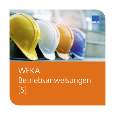 WEKA Betriebsanweisungen S - WEKA Bausoftware