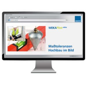 Maßtoleranzen Hochbau im Bild - WEKA Bausoftware