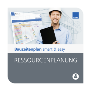 Bauzeitenplan smart & easy + Modul Ressourcenplanung - WEKA Bausoftware