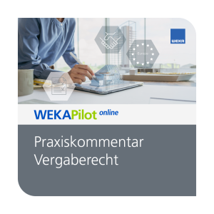 Praxiskommentar Vergaberecht - WEKA Bausoftware