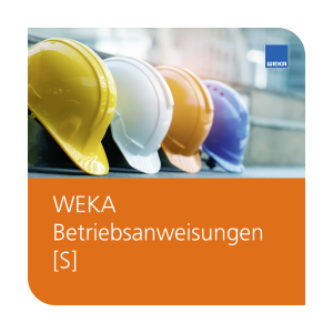 WEKA Betriebsanweisungen S - WEKA Bausoftware