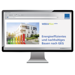 Energieeffizientes und nachhaltiges Bauen nach GEG - WEKA Bausoftware
