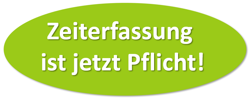 Zeiterfassung ist Pflicht
