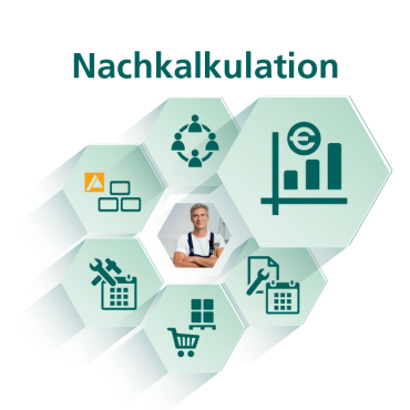 Nachkalkulation - Modul für Handwerksbüro PS - WEKA Bausoftware