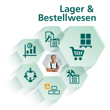 Lager und Bestellwesen - Modul für Handwerksbüro PS - WEKA Bausoftware