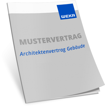 Mustervertrag Architektenvertrag Gebäude nach HOAI 2021 - WEKA Bausoftware