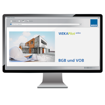 BGB und VOB für Architekten, Ingenieure und Behörden - WEKA Bausoftware