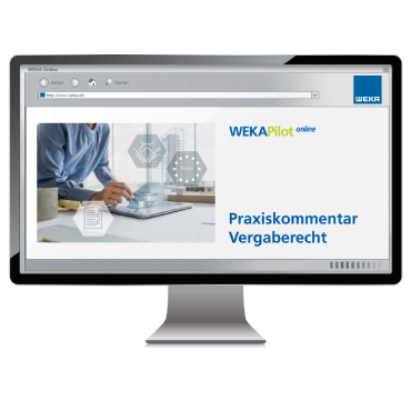 Praxiskommentar Vergaberecht - WEKA Bausoftware
