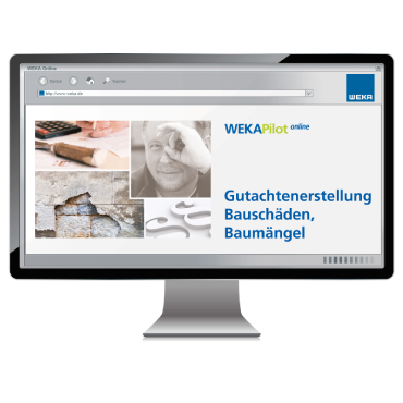 Gutachtenerstellung Bauschäden & Baumängel - leicht gemacht - WEKA Bausoftware