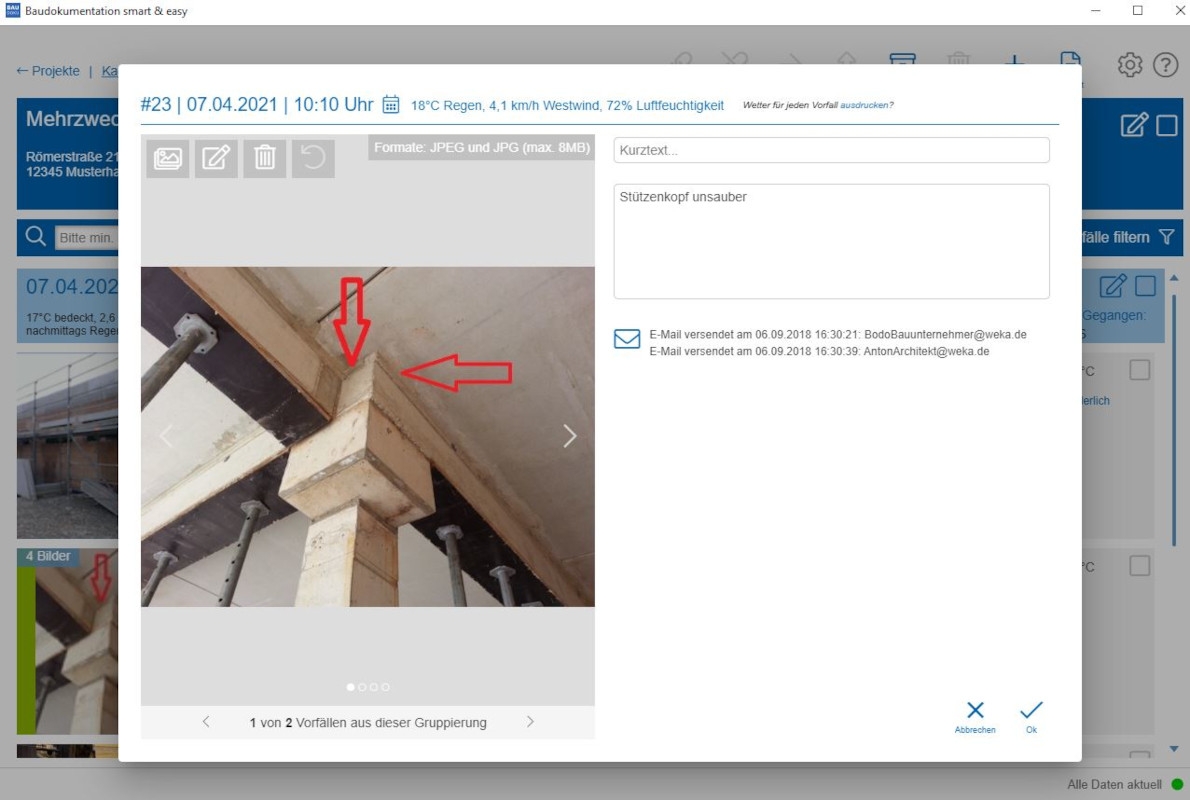 Texte und Bilder beliebig nachbearbeiten