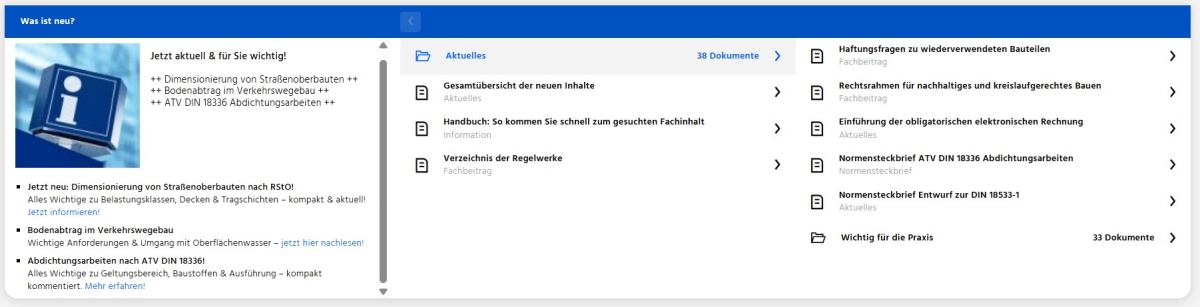 Praxishandbuch Erdbau, Entwässerung, Wegebau - Übersicht