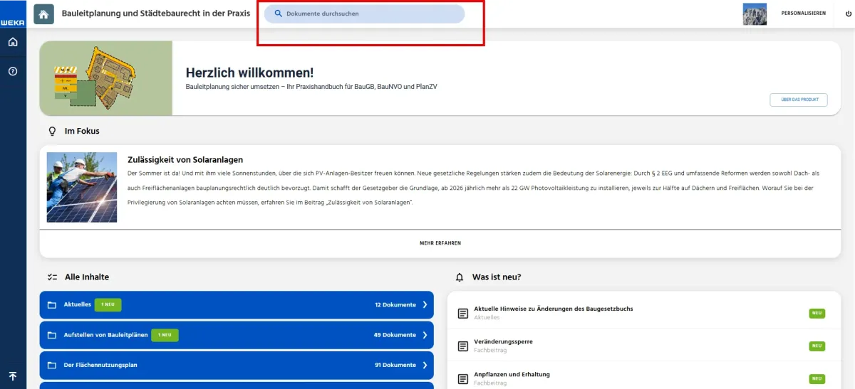 Praxishandbuch - Mit der praktischen Suchfunktion schnell zur Fachantwort!