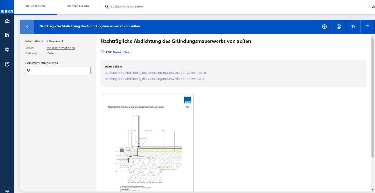 Download der CAD-Details per Klick – importieren, anpassen, fertig!