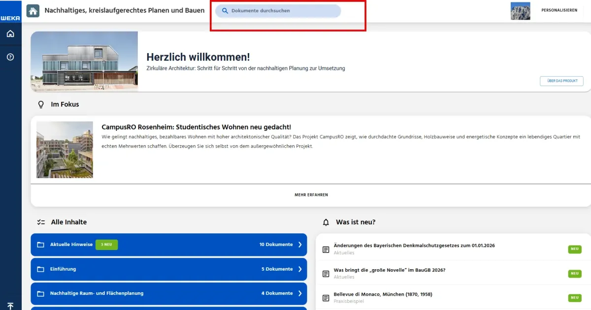 Einfach recherchieren – schnell zur passenden Fachinformation