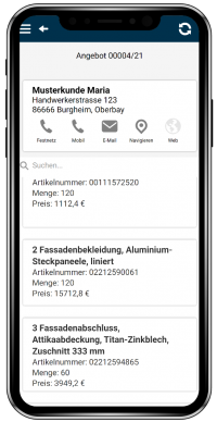 Handwerkersoftware App - Handwerksbüro PS