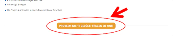 Problem nicht gelöst? Fragen Sie uns! Problem nicht gelöst? Fragen Sie uns!