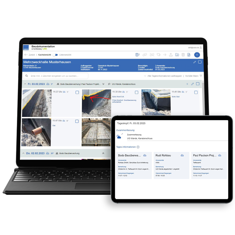 Baudokumentation LIVE