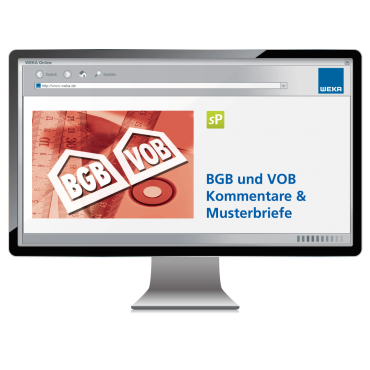 Bgb Und Vob Kommentare Musterbriefe Für Handwerker Und Bauunternehmer